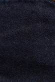 Jean azul intenso 90´S con bota recta, bolsillos y tiro bajo