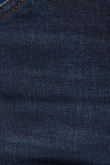 Jean tiro alto jegging azul intenso con bolsillos y ajuste ceñido