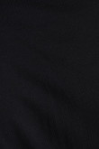 Camiseta unicolor cuello redondo en algodón con manga corta