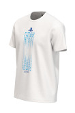 Camiseta unicolor con manga corta y arte azul de PlayStation