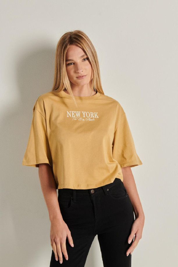 Camisetas KOAJ para mujer  Estampadas, básicas, crop top, oversize