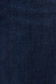 Jean jegging azul oscuro con bolsillos, ajuste ceñido y tiro súper alto