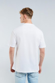 Camiseta manga corta blanca con diseño de Billy & Mandy