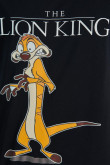 Camiseta manga corta unicolor con diseño delantero de Timón
