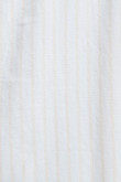 Camisa a rayas unicolor con manga corta y cuello sport