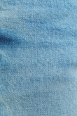 Jean skinny azul claro ajustado con tiro bajo y bolsillos