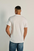 Camiseta crema manga corta con diseño de Hora de Aventura