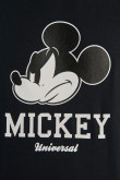 Buzo con capota azul con diseño de Mickey y bolsillo