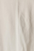 Blusa manga larga blanca con escote y doble anudado