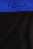 Bóxer negro medio-brief con costuras planas y elástico con diseños
