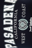 Camiseta azul intensa manga larga con diseño college de Pasadena
