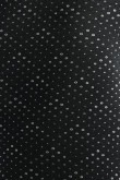 Bóxer negro midway brieflargo con diseños de puntos blancos