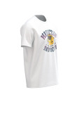 Camiseta cuello redondo unicolor con diseño de Garfield