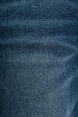 Jean tiro bajo slim azul oscuro ajustado con 5 bolsillos