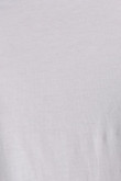 Camiseta unicolor con manga ranglan corta en contraste