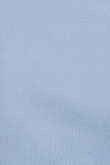 Camiseta manga sisa unicolor crop top con cuello alto