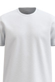 Pack de camisetas X2 en algodón unicolores cuello redondo