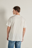 Pack de camisetas X2 oversize unicolores cuello redondo