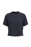 Pack de camisetas crop top X3 azules manga corta