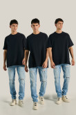pack-de-camisetas-x3-azules-oversize-cuello-redondo