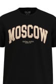 Camiseta unicolor con manga corta y diseño college de Moscow