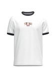 Camiseta manga corta unicolor con texto college de Texas