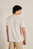 Camiseta crema clara manga corta con diseño de Dragon Ball Z