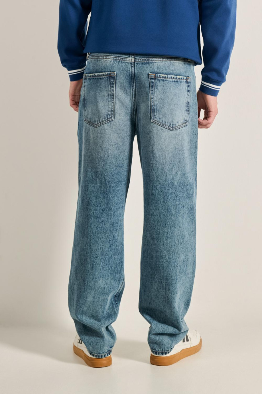 Pantalon jean 90s Hombre bota ancha