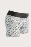 Bóxer brief-medio negro con estampados de Bugs Bunny