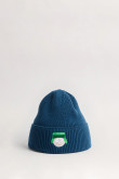 Gorro azul oscuro con doblez y bordado de South Park