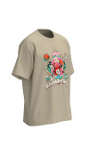 Camiseta unicolor oversize con diseño de Animaniacs