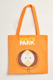 Bolsa unicolor tote bag con diseño de South Park