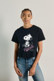 camiseta-crop-top-manga-corta-de-snoopy