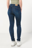 Jean jegging super alto azul oscuro