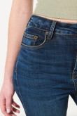 Jean jegging super alto azul oscuro