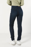 Jean Jegging tiro alto azul muy intenso