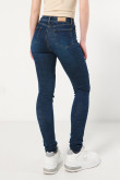 Jean jegging super alto azul oscuro