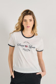 Camiseta de contrastes femenina de Saint Louis