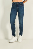 Jean Jegging tiro alto azul oscuro