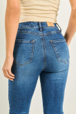 Jean jegging super alto azul medio