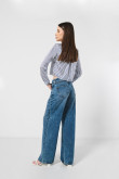 Pantalon Jean Open Leg