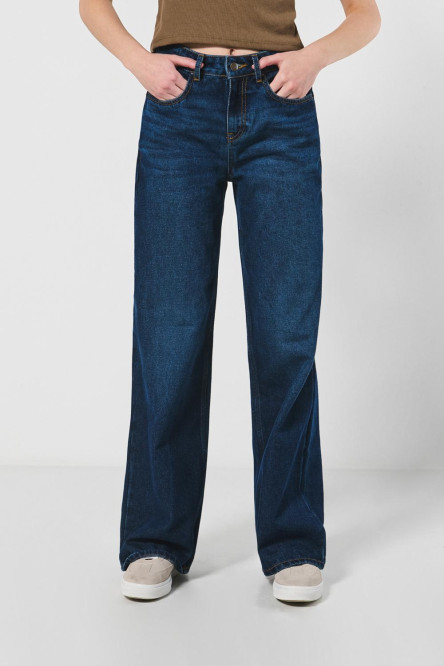 Pantalon Jean Open Leg