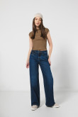 Pantalon Jean Open Leg