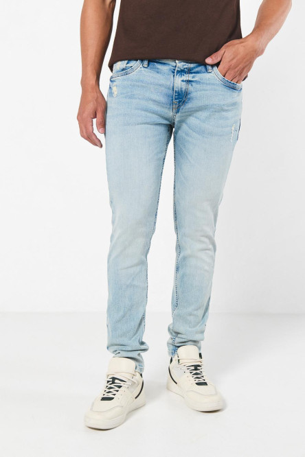 Jean skinny fit tiro bajo