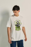 Camiseta oversize manga corta de Beetlejuice