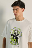 Camiseta oversize manga corta de Beetlejuice