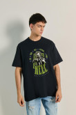 Camiseta oversize manga corta de Beetlejuice