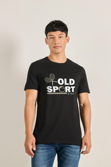 Camiseta manga corta del old sport club