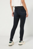 Jean jegging super alto azul intenso