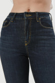 Jean jegging super alto azul intenso